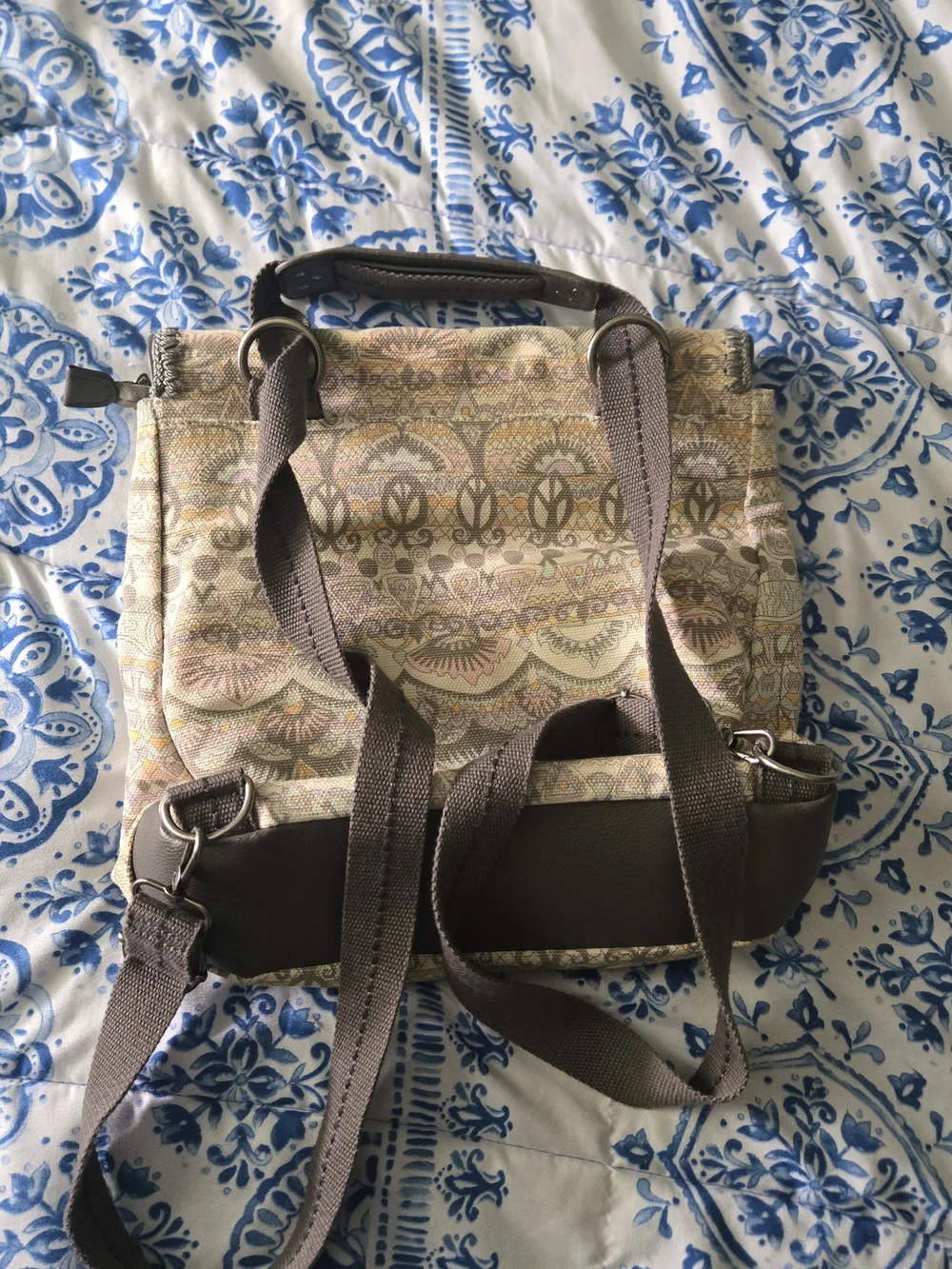 Sakroots Convertible Backpack Crossbody Bag